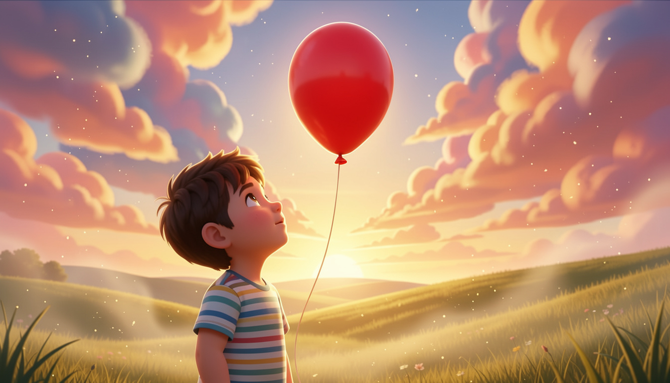 Yusuf’un Kayıp Balonu Renkli Bulutlarla Buluşuyor